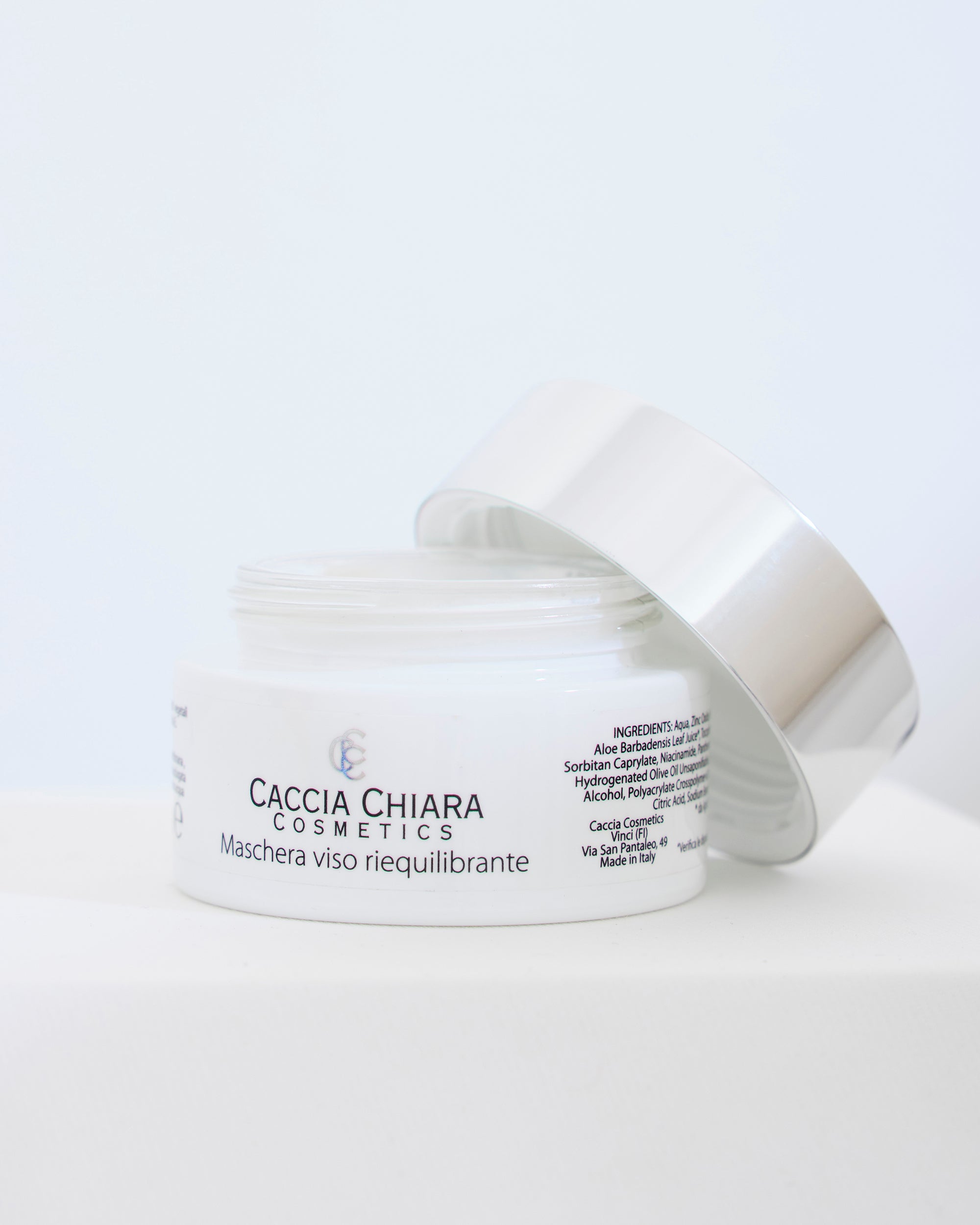 Maschera viso riequilibrante