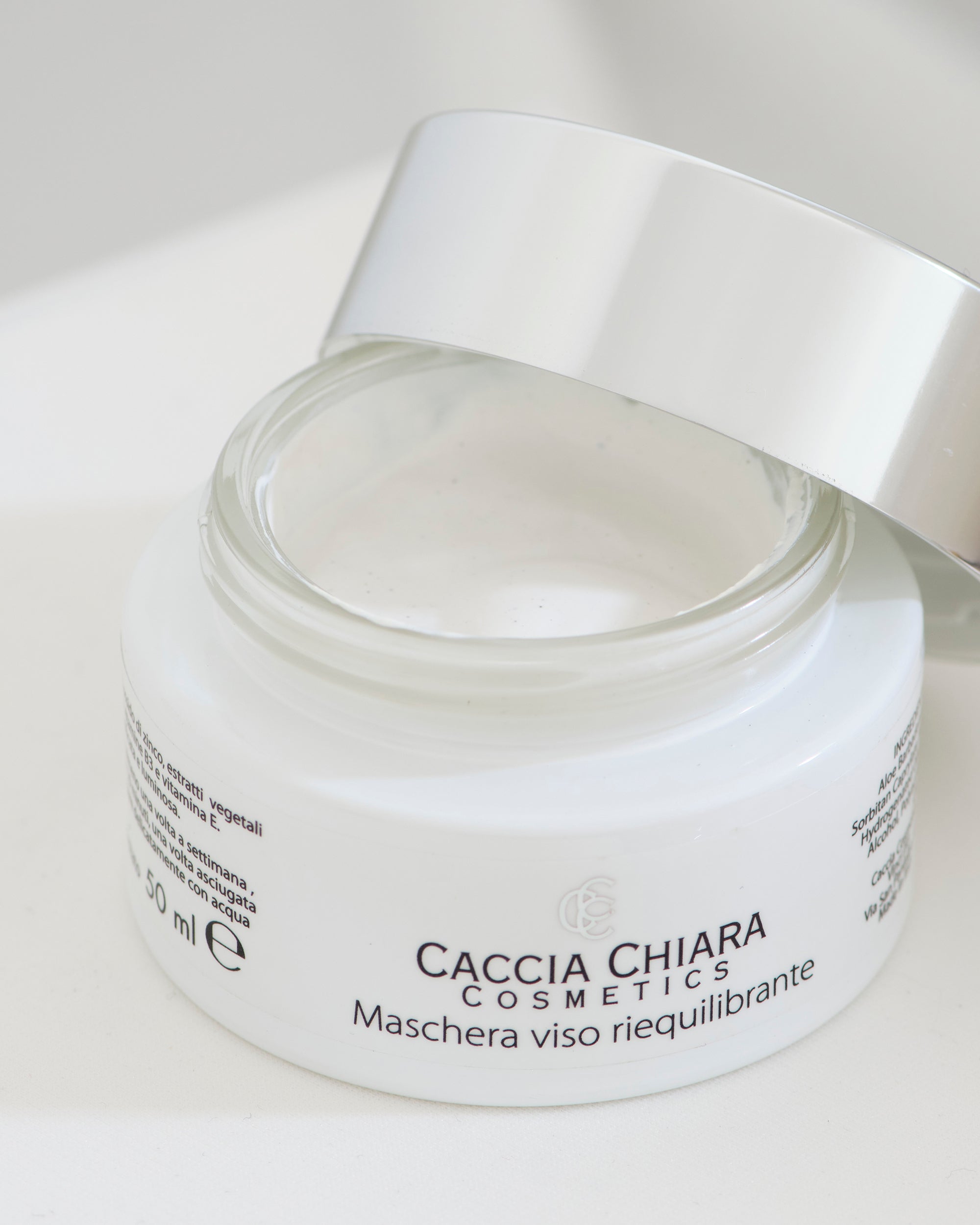 Maschera viso riequilibrante